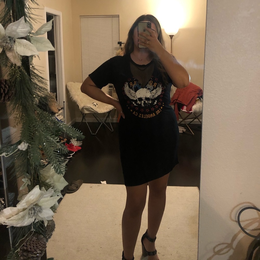 SOLD •Charlotte Russe T-Shirt Dress